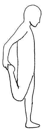 大腿直筋のストレッチ