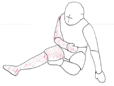 脳卒中片マヒ患者の 床からの立ち上がり 床への着座 をイラストで解説